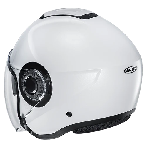 CASCO JET HJC I40N BIANCO PERLA OPACO | HJC