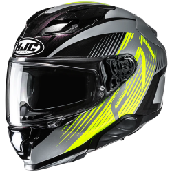 CASCO INTEGRALE HJC F71 CATOS GIALLO FLUO | HJC