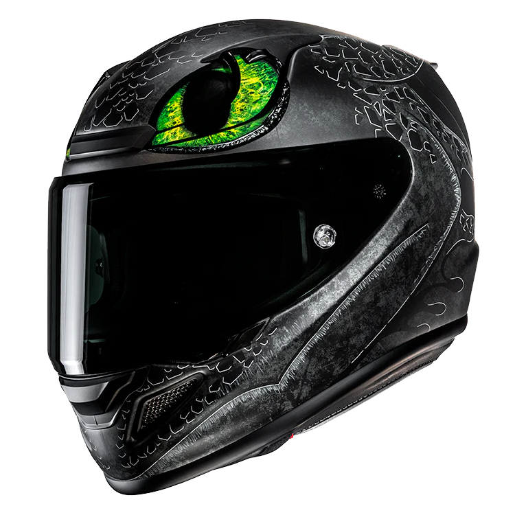 CASCO INTEGRALE HJC RPHA12 TOOTHLESS II UNIVERSAL ARANCIONE OPACO | HJC