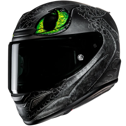 CASCO INTEGRALE HJC RPHA12 TOOTHLESS II UNIVERSAL ARANCIONE OPACO | HJC