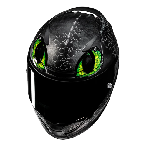 CASCO INTEGRALE HJC RPHA12 TOOTHLESS II UNIVERSAL ARANCIONE OPACO | HJC