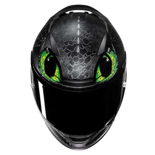 CASCO INTEGRALE HJC RPHA12 TOOTHLESS II UNIVERSAL ARANCIONE OPACO | HJC