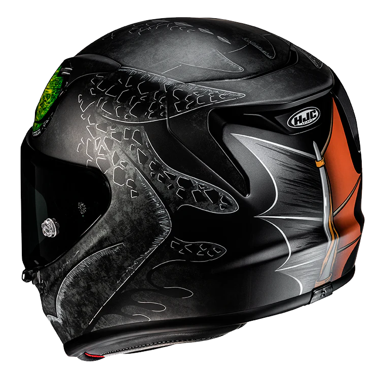 CASCO INTEGRALE HJC RPHA12 TOOTHLESS II UNIVERSAL ARANCIONE OPACO | HJC