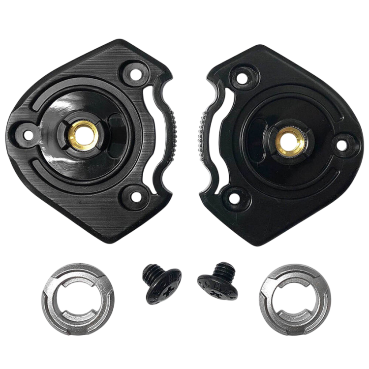 RICAMBI HJC HJ32 KIT FISSAGGIO VISIERA GEAR PLATE SET F70 HJC HELMETS