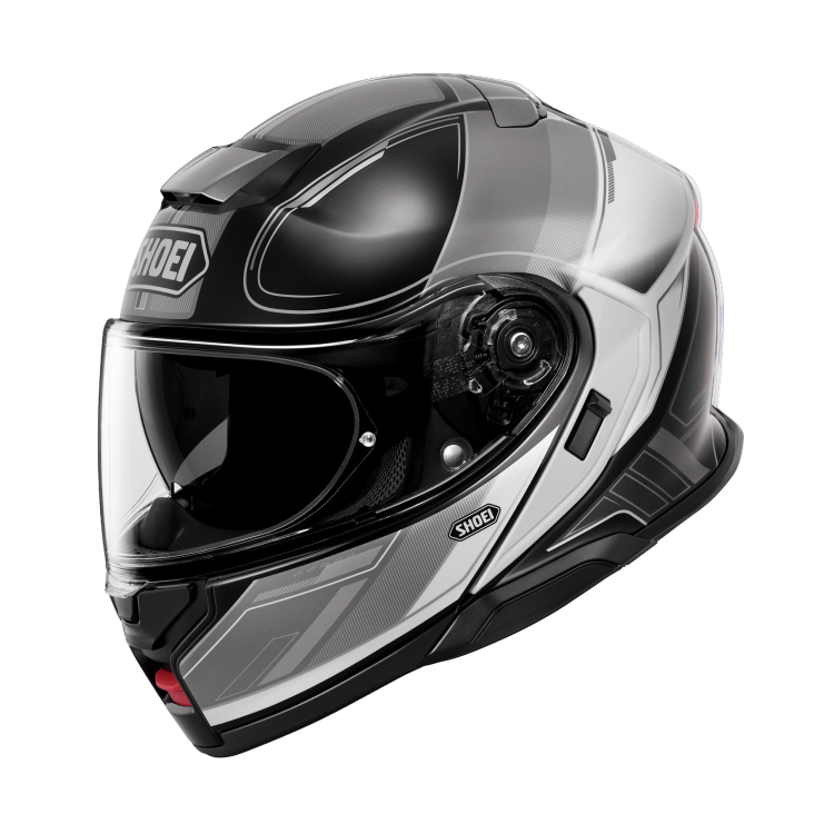 CASCO MODULARE NEOTEC 3 SHARPEN TC-5 GREEN BLACK | SHOEI