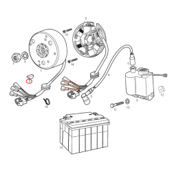 847215 CHIAVETTA | PIAGGIO RICAMBI ORIGINALI