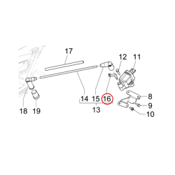 1A024520 TERMINALE A.T. | PIAGGIO RICAMBI ORIGINALI