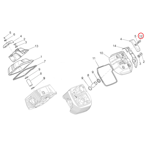 976559 TAPPINO COMPLETO DI TARGHETTA SX | PIAGGIO RICAMBI ORIGINALI