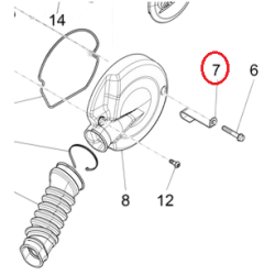668643 FASCETTA | PIAGGIO RICAMBI ORIGINALI