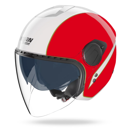 Casco Jet Nolan N20-2 Visor Tricolore - Bianco/Verde/Rosso 346 | NOLAN