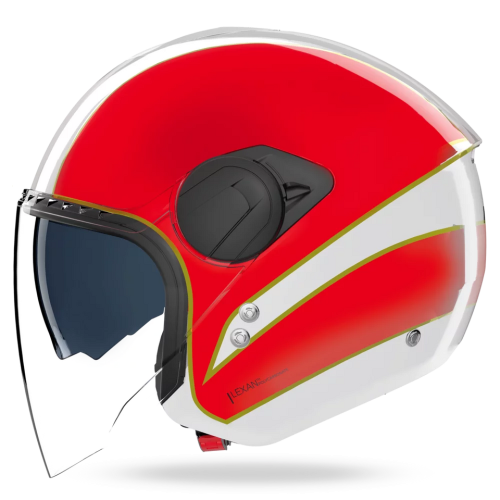 Casco Jet Nolan N20-2 Visor Tricolore - Bianco/Verde/Rosso 346 | NOLAN