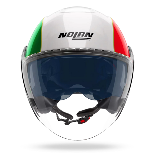 Casco Jet Nolan N20-2 Visor Tricolore - Bianco/Verde/Rosso 346 | NOLAN