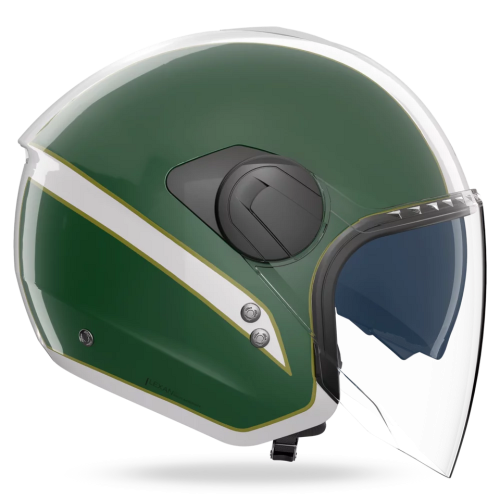 Casco Jet Nolan N20-2 Visor Tricolore - Bianco/Verde/Rosso 346 | NOLAN