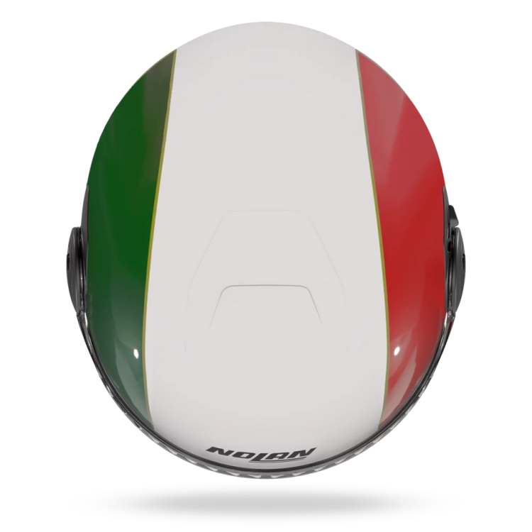 Casco Jet Nolan N20-2 Visor Tricolore - Bianco/Verde/Rosso 346 | NOLAN