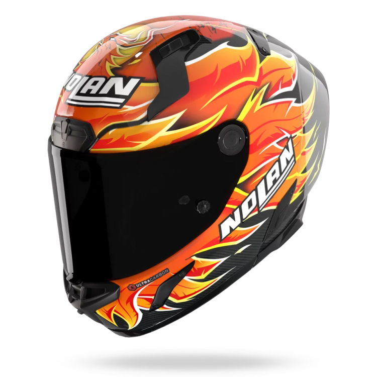 Casco Integrale Racing Nolan X-804 RS Ultra Carbon Replica Iannone - Multicolore 368 | NOLAN