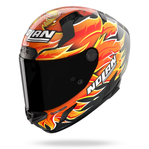 Casco Integrale Racing Nolan X-804 RS Ultra Carbon Replica Iannone - Multicolore 368 | NOLAN