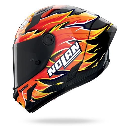 Casco Integrale Racing Nolan X-804 RS Ultra Carbon Replica Iannone - Multicolore 368 | NOLAN