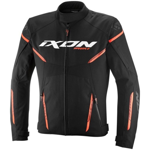 GIACCA MOTO STRIKER 2 NERO ARANCIONE | IXON