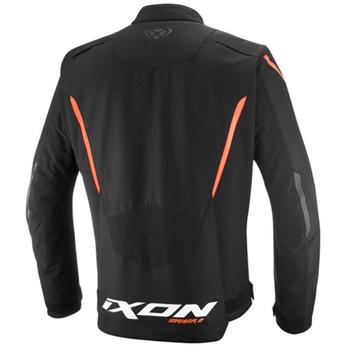 GIACCA MOTO STRIKER 2 NERO ARANCIONE | IXON