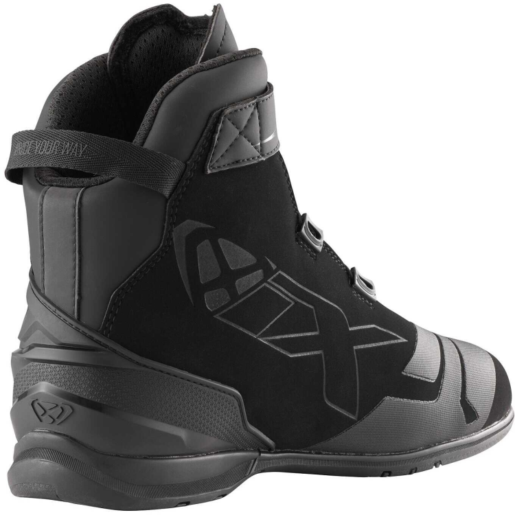 SCARPA MOTO BULL 2 WP ULTRA NERO ANTRACITE ROSSO | IXON