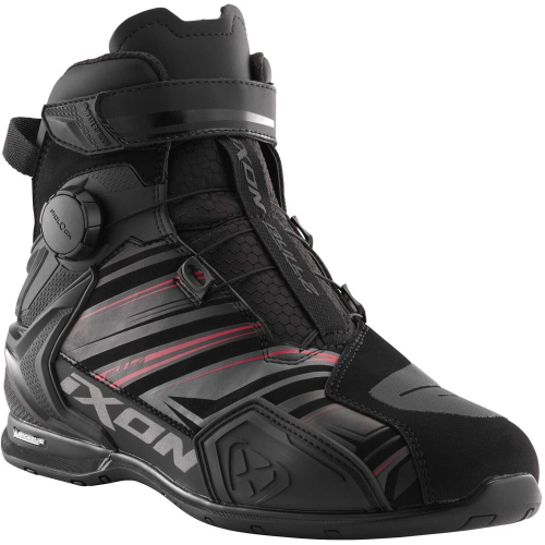 SCARPA MOTO BULL 2 WP ULTRA NERO ANTRACITE ROSSO | IXON