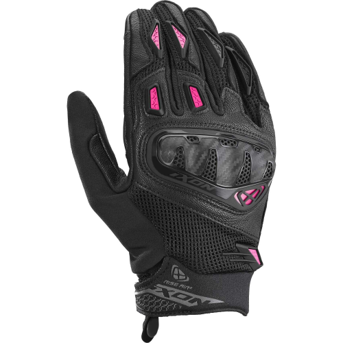 GUANTO ESTIVO DONNA RISE AIR 2 L NERO FUCSIA | IXON