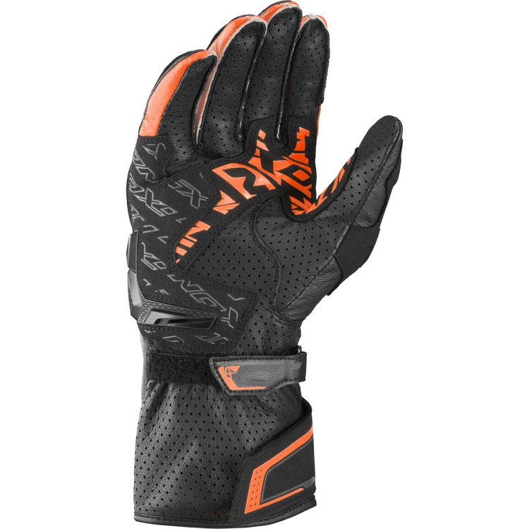 GUANTO RACING ESTIVO THUNDER AIR NERO ANTRACITE ARANCIONE | IXON