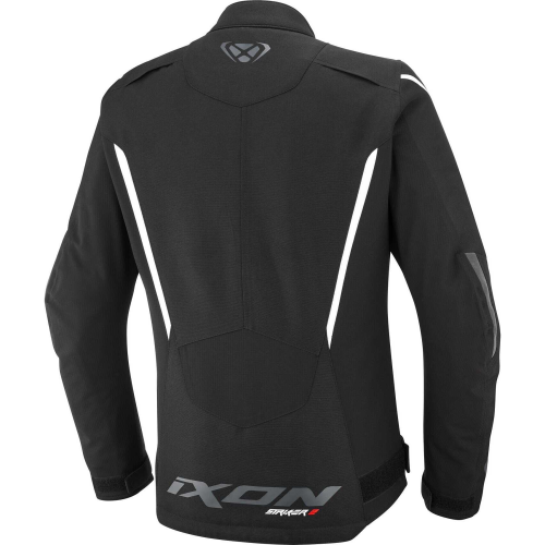 GIACCA MOTO DONNA STRIKER 2 LADY NERO BIANCO | IXON
