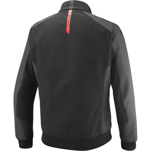 GIACCA MOTO SIWA NERO ANTRACITE ROSSO VIVO | IXON
