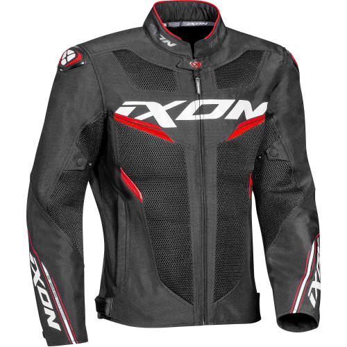 GIACCA MOTO DRACO NERO BIANCO ROSSO | IXON