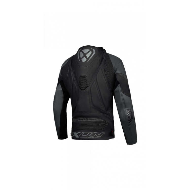 GIACCA PELLE RACING VORTEX 3 JKT NERO | IXON