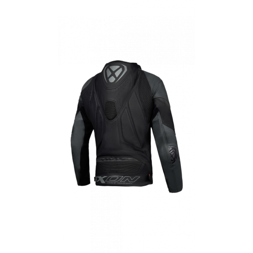 GIACCA PELLE RACING VORTEX 3 JKT NERO | IXON