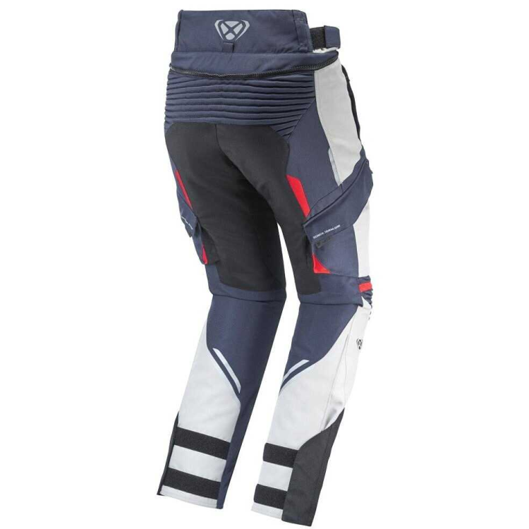 PANTALONI MOTO TOURING MIDGARD PT GREGE NAVY NERO | IXON