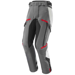 PANTALONI MOTO TOURING DONNA MIDGARD PT L GRIGIO NERO ROSSO | IXON