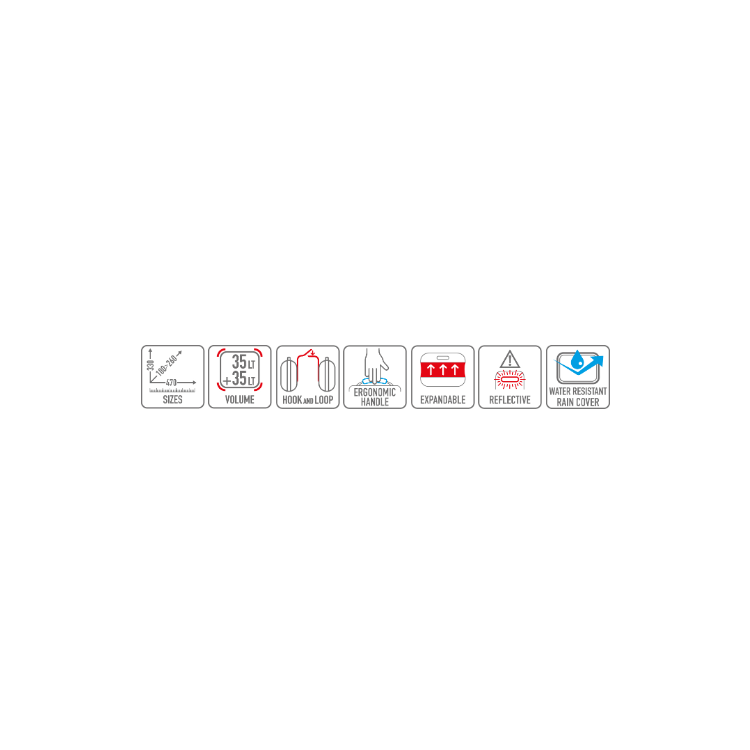 GIVI BORSE LATERALI CON STRAPS E CINGHIE 35L | GIVI