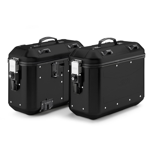 GIVI COPPIA VALIGIE LAT.TREKKER DOLO 36LT NER | GIVI