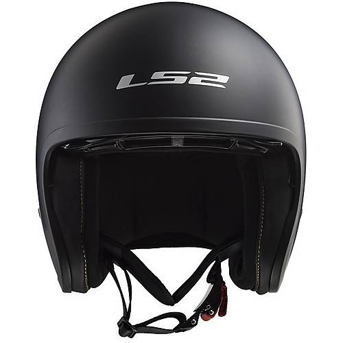CASCO JET LS2 OF599 SPITFIRE SINGLE MONO MATT BLACK