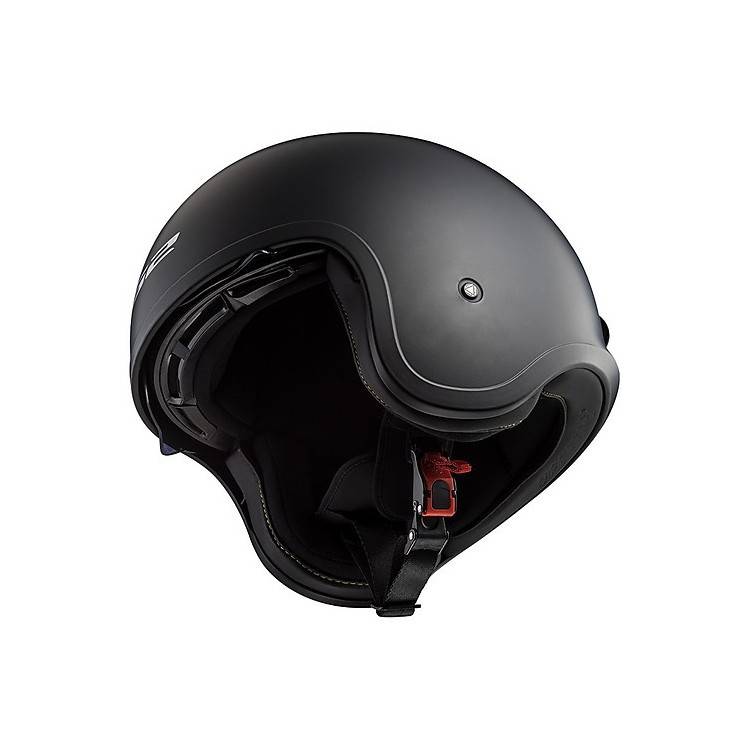CASCO JET LS2 OF599 SPITFIRE SINGLE MONO MATT BLACK