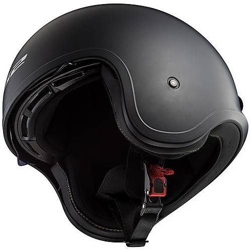 CASCO JET LS2 OF599 SPITFIRE SINGLE MONO MATT BLACK