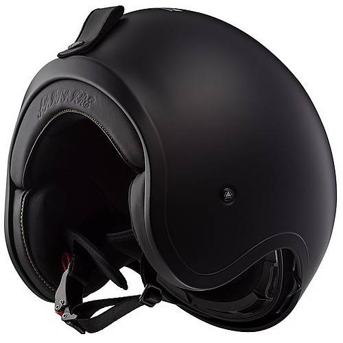 CASCO JET LS2 OF599 SPITFIRE SINGLE MONO MATT BLACK