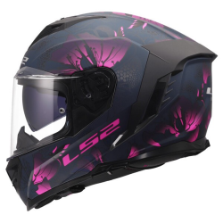 CASCO INTEGRALE LS2 FF818 STORM III BURST BLACK PINK | LS2 HELMETS