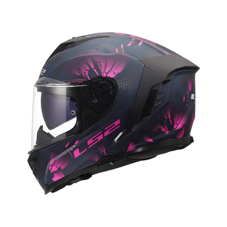 CASCO INTEGRALE LS2 FF818 STORM III BURST BLACK PINK | LS2 HELMETS