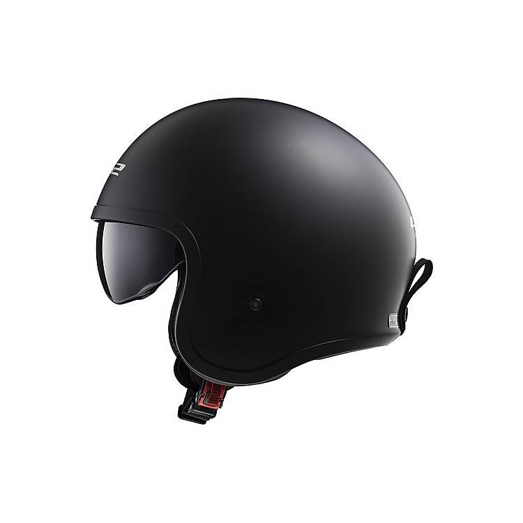 CASCO JET LS2 OF599 SPITFIRE SINGLE MONO MATT BLACK