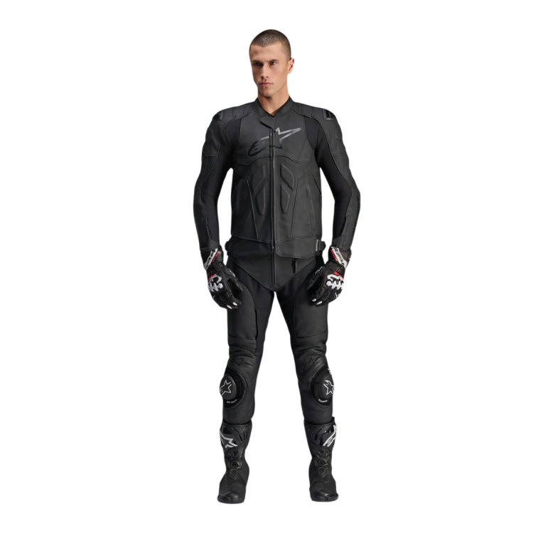 GIACCA MOTO ALPINESTARS DUSK LEATHER JACKET BLACK | ALPINESTARS