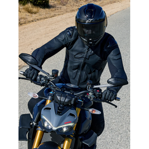 GIACCA MOTO ALPINESTARS DUSK LEATHER JACKET BLACK | ALPINESTARS