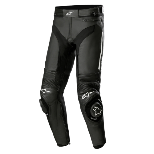 PANTALONI MOTO ALPINESTARS MISSILE V3 LEATHER PANTS BLACK | ALPINESTARS