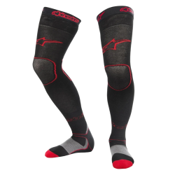 CALZE MOTO ALPINESTARS MX SOCKS LONG BLACK RED | ALPINESTARS