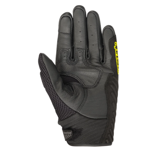 GUANTI MOTO ALPINESTARS SMX-1 AIR V2 GLOVES BLACK YELLOW FLUO | ALPINESTARS