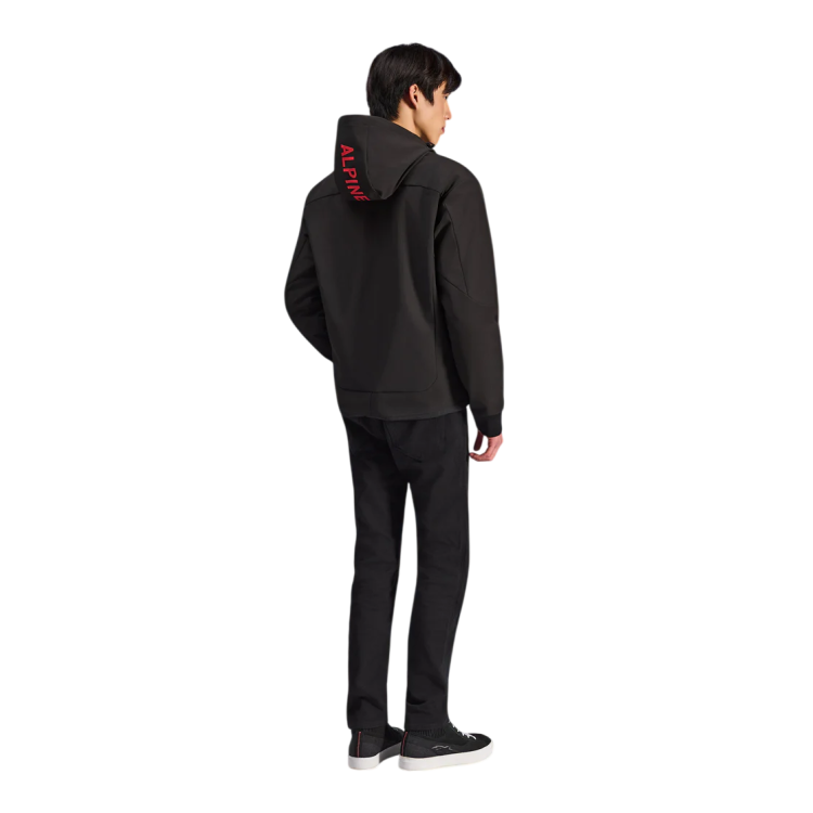 ABBIGLIAMENTO ALPINESTARS RADIUM TECH HOODIE BLK BRGHT RED | ALPINESTARS