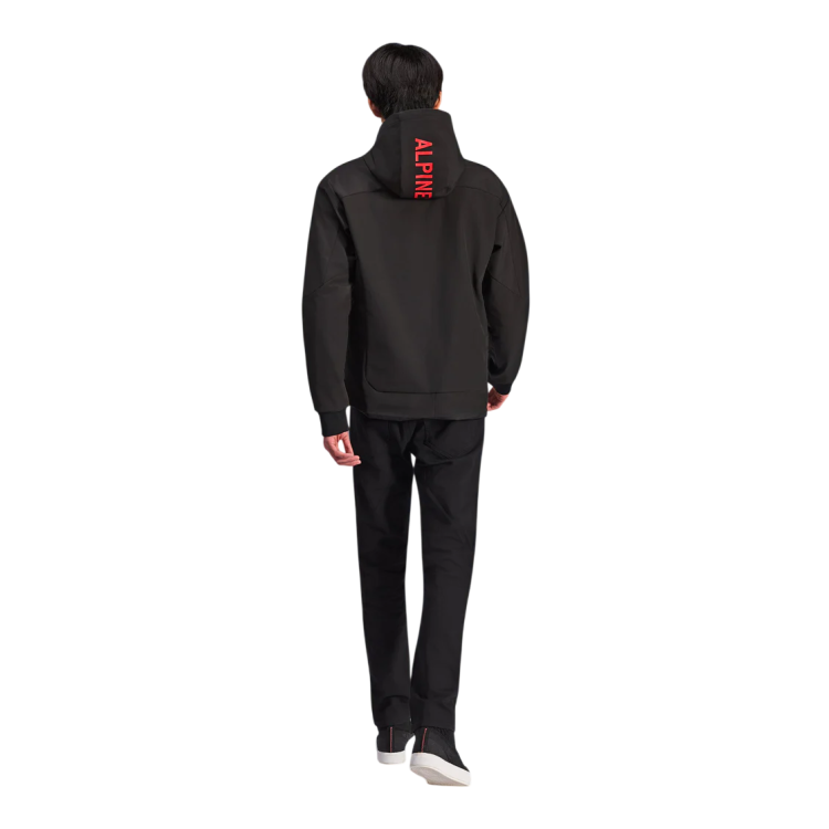 ABBIGLIAMENTO ALPINESTARS RADIUM TECH HOODIE BLK BRGHT RED | ALPINESTARS